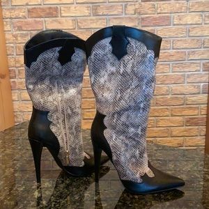 Western Stiletto Boot